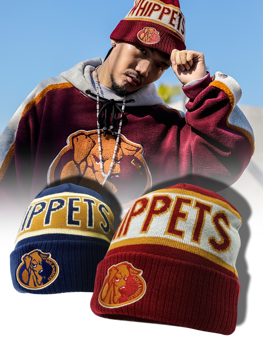 Street Fashion Logo - Retro Knitted Hat Cold Cap Street