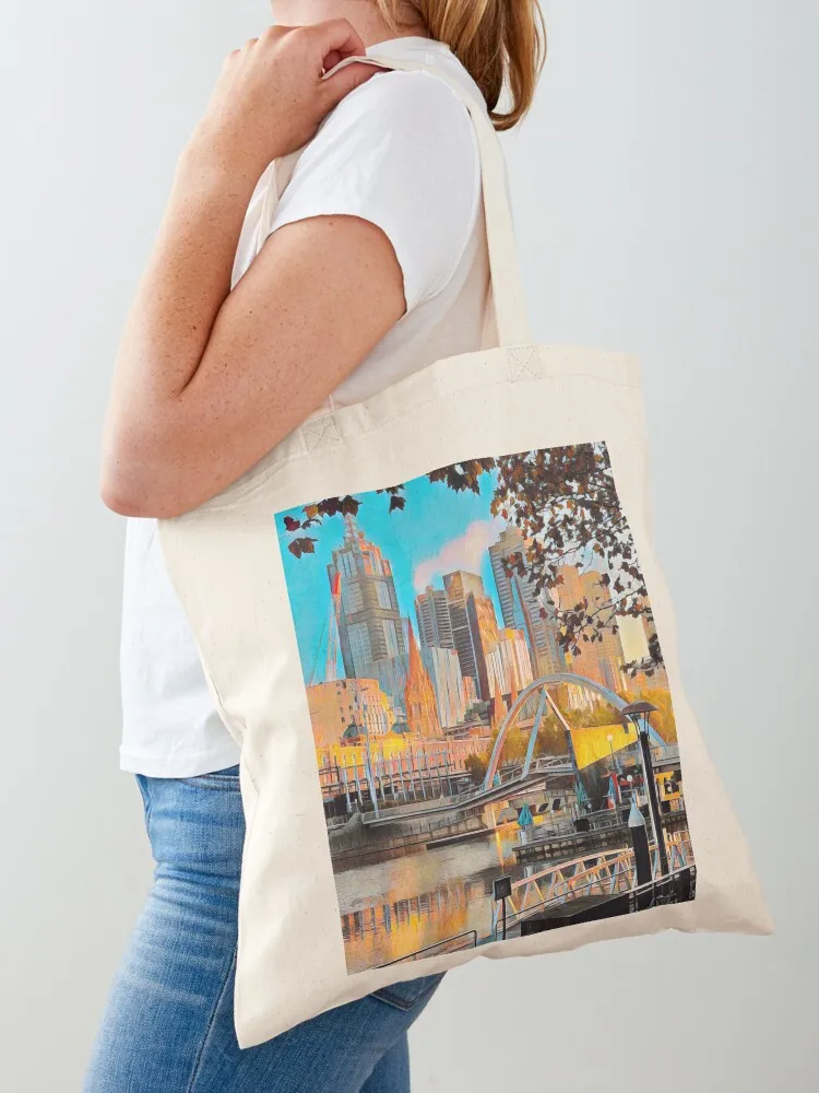 Street Fashion Melbourne - Melbourne Streets Tote Bag tote bag