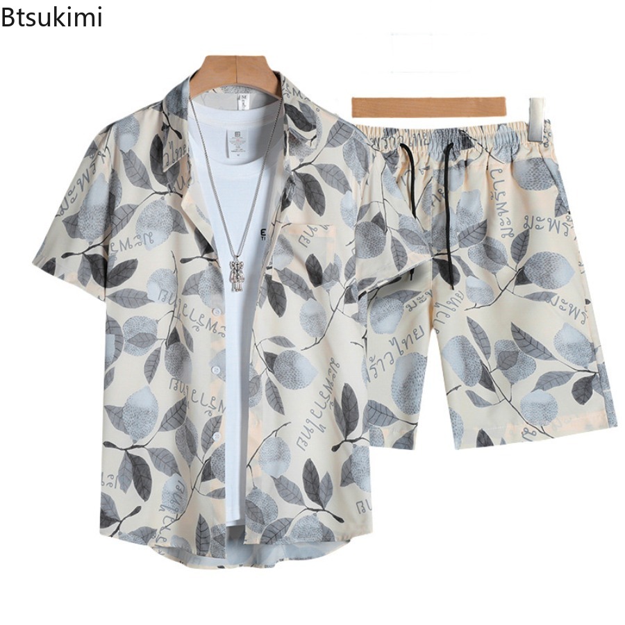 Street Fashion Us - 3D Printed Men's Short Sleeved Shirt