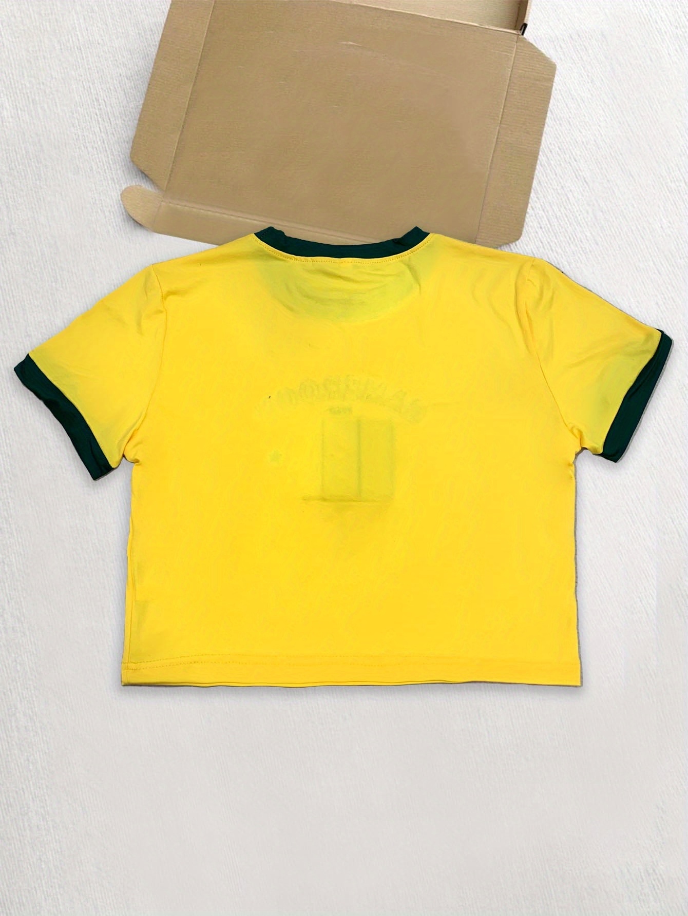 Cameroon Flag Embroidered Crop - огляд і ціна Street Fashion Usa