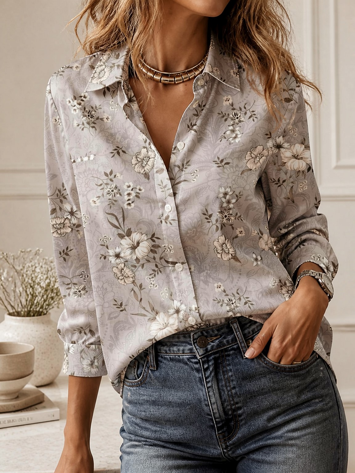 2026Women Turn Down Collar Lon - огляд і ціна Street Fashion Us