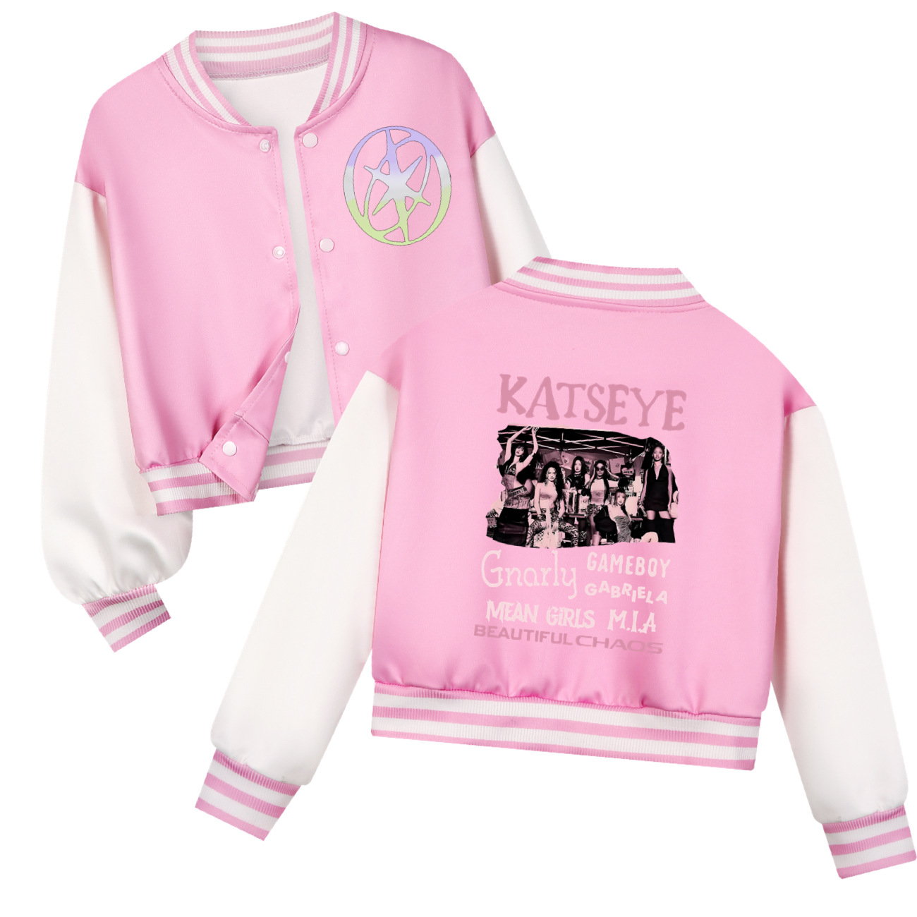 KATSEYE Printing Kids Short Ba - огляд і ціна Street Fashion Kids