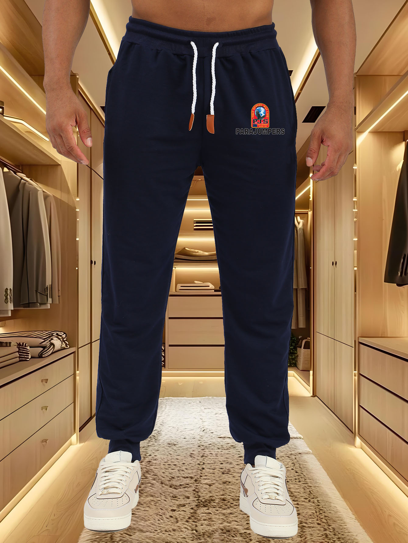 Men Jogger Pants Parajumpers C - огляд і ціна Street Fashion Logo
