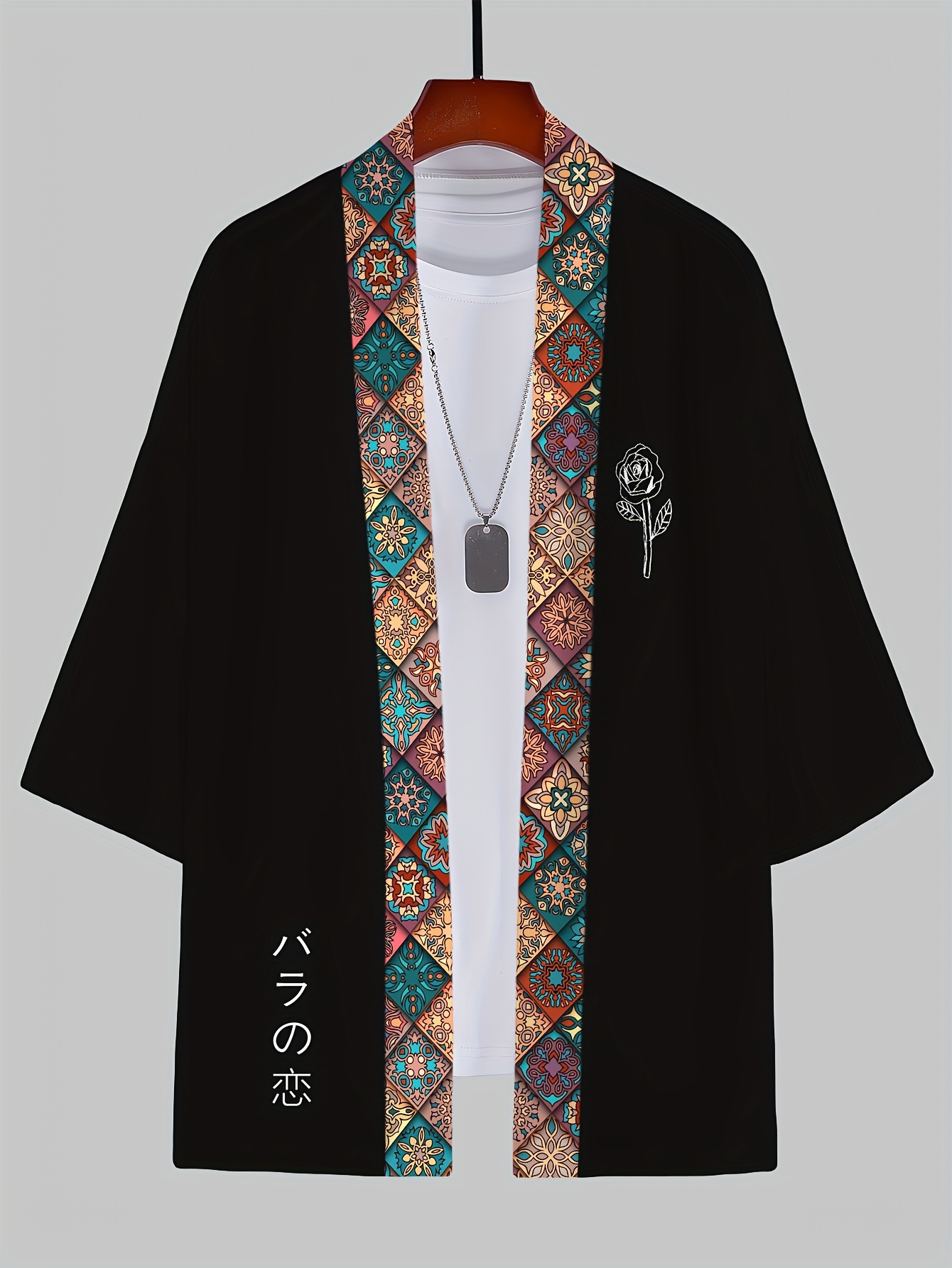 2026 Summer Men's Kimono 3D Pr - огляд і ціна Street Fashion Designer