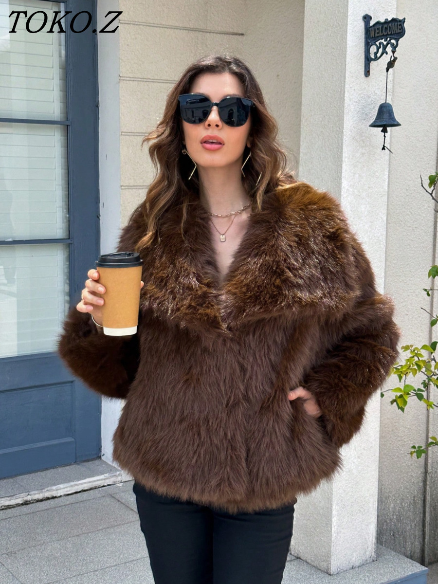 TOKO Women 2026 Faux Fur Coat  - огляд і ціна Street Fashion Toko