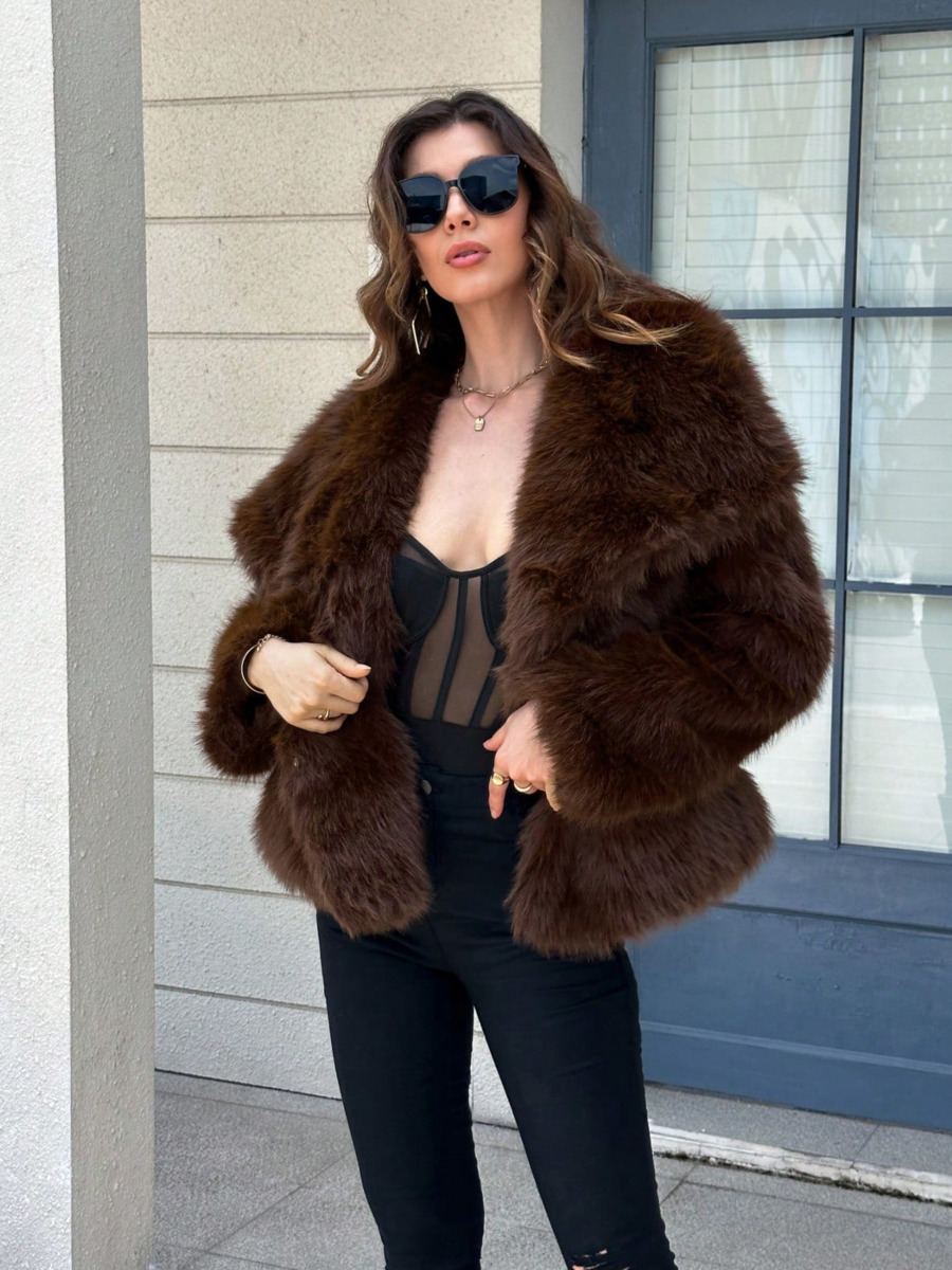 TOKO Women 2026 Faux Fur Coat  - огляд і ціна Street Fashion Toko