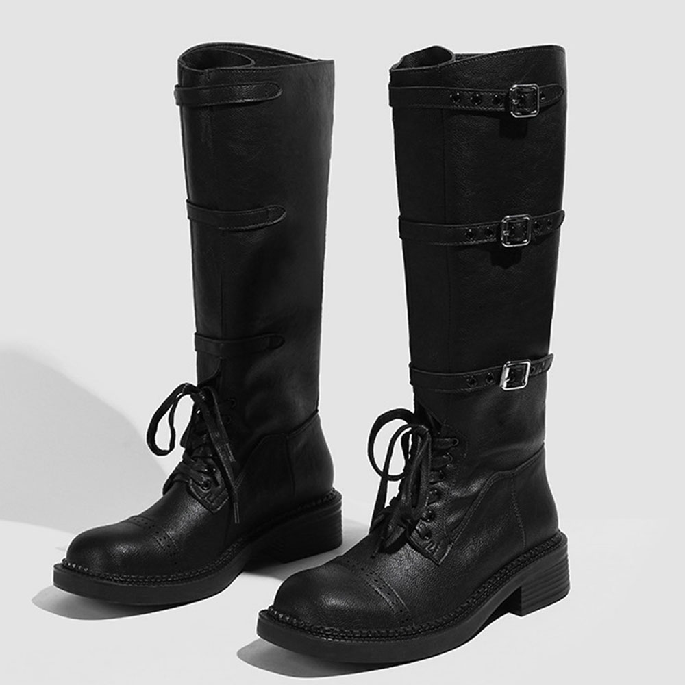 Women's Knee High Boots Vintag - огляд і ціна Street Fashion Designer