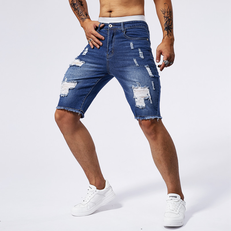 2025 Summer New Men's Ripped D - огляд і ціна Street Fashion Brand
