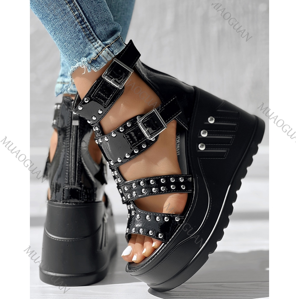 Fashion Women Peep Toe Black S - огляд і ціна Street Fashion Designer