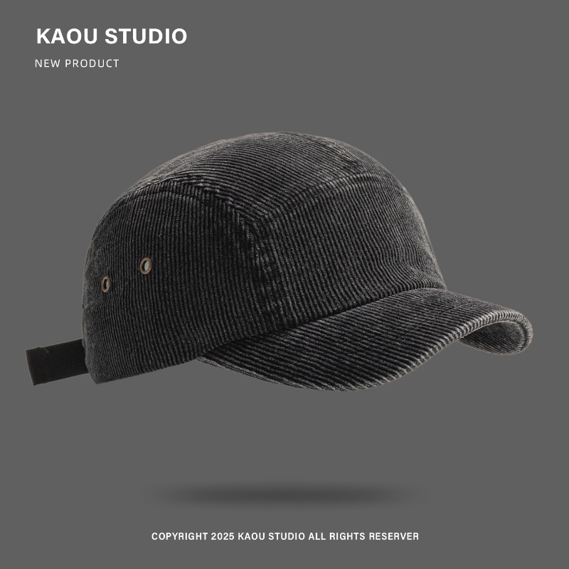 Unisex 5-Panel Corduroy Cap, S - огляд і ціна Corduroy Cap 5 Panel