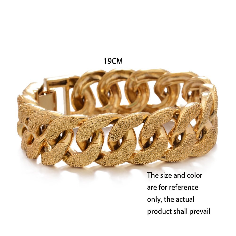 18k Dubai Gold Color  Bracelet - огляд і ціна Street Fashion Dubai
