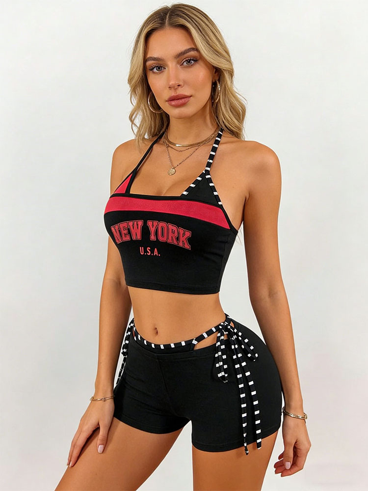2026 New 2-piece Y2K Halter Um - огляд і ціна Street Fashion New York 2026