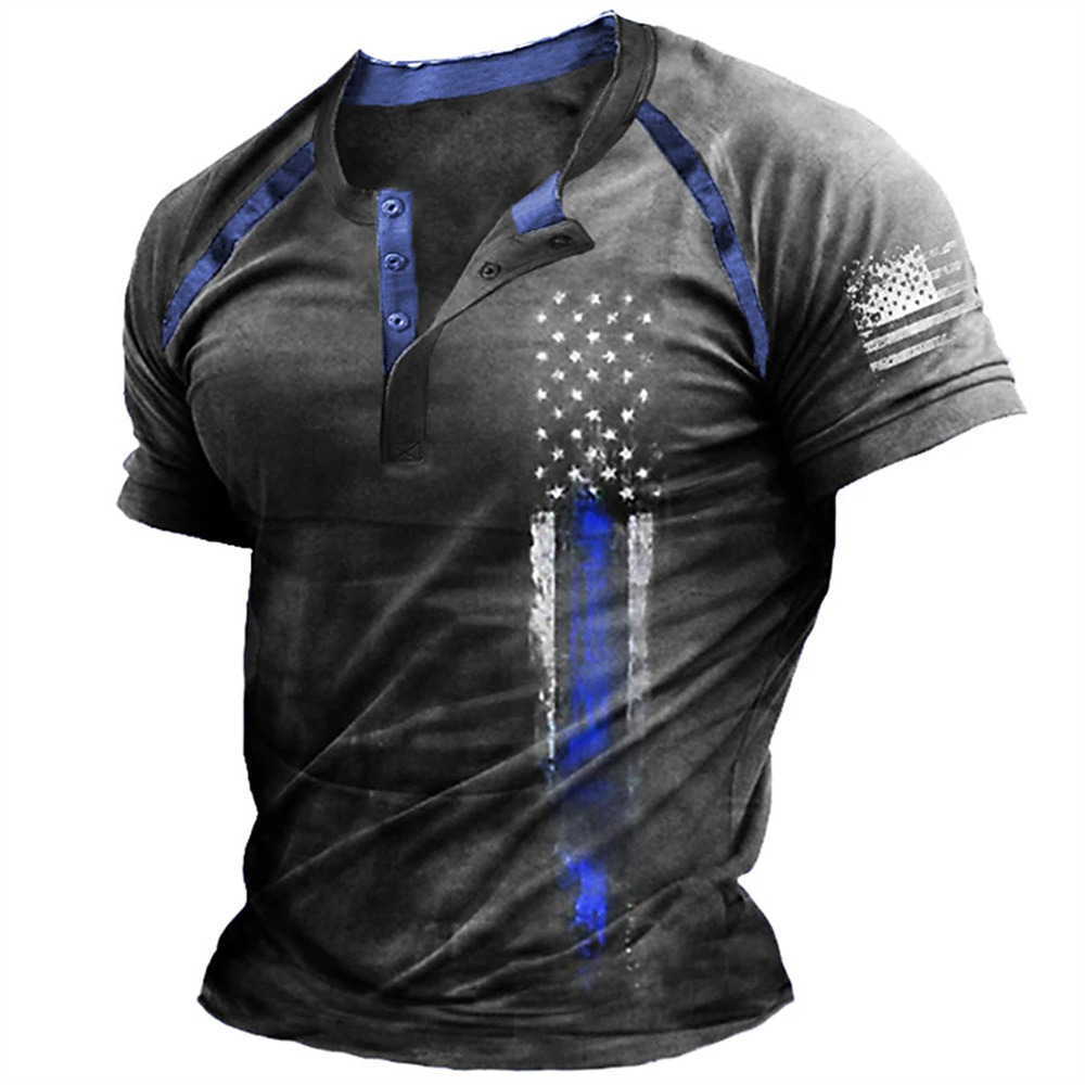 Funny 3D American Flag Print M - огляд і ціна Street Fashion Usa