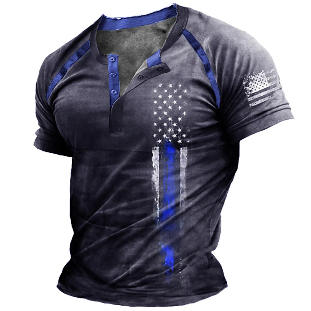 Funny 3D American Flag Print M - огляд і ціна Street Fashion Usa