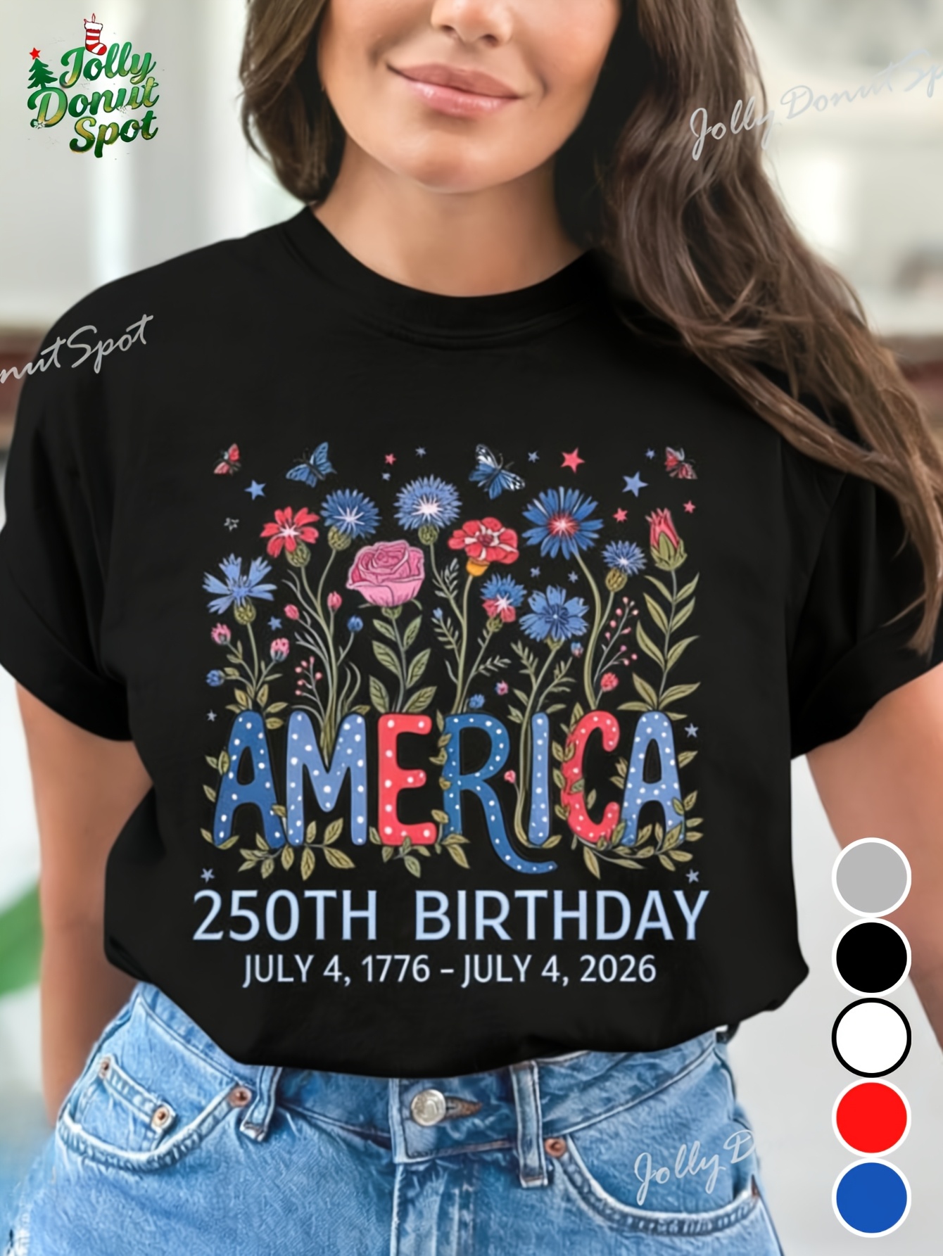 America 250th Birthday Shirt U - огляд і ціна Street Fashion Usa