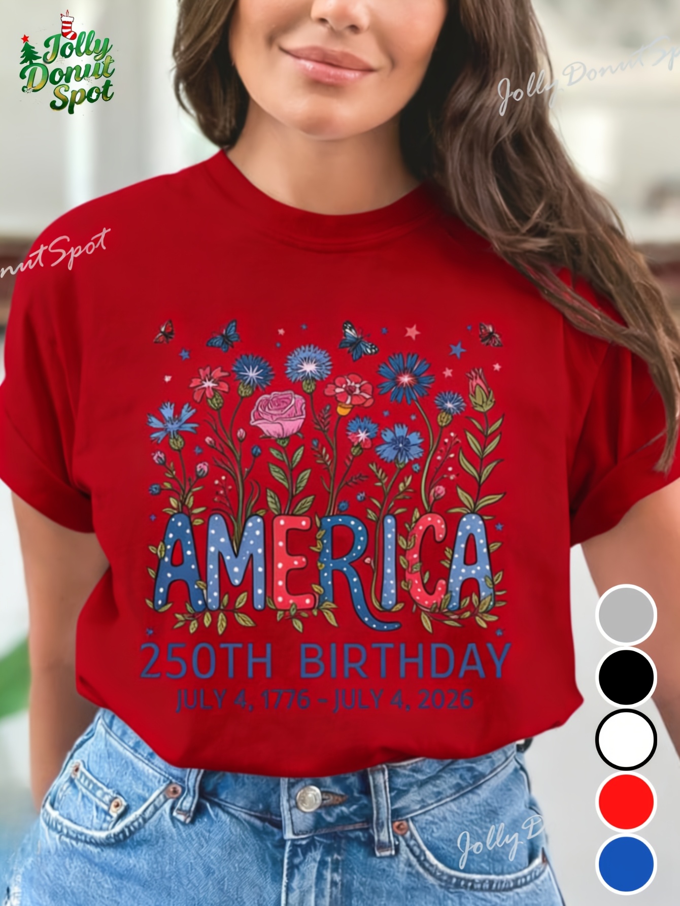 America 250th Birthday Shirt U - огляд і ціна Street Fashion Usa