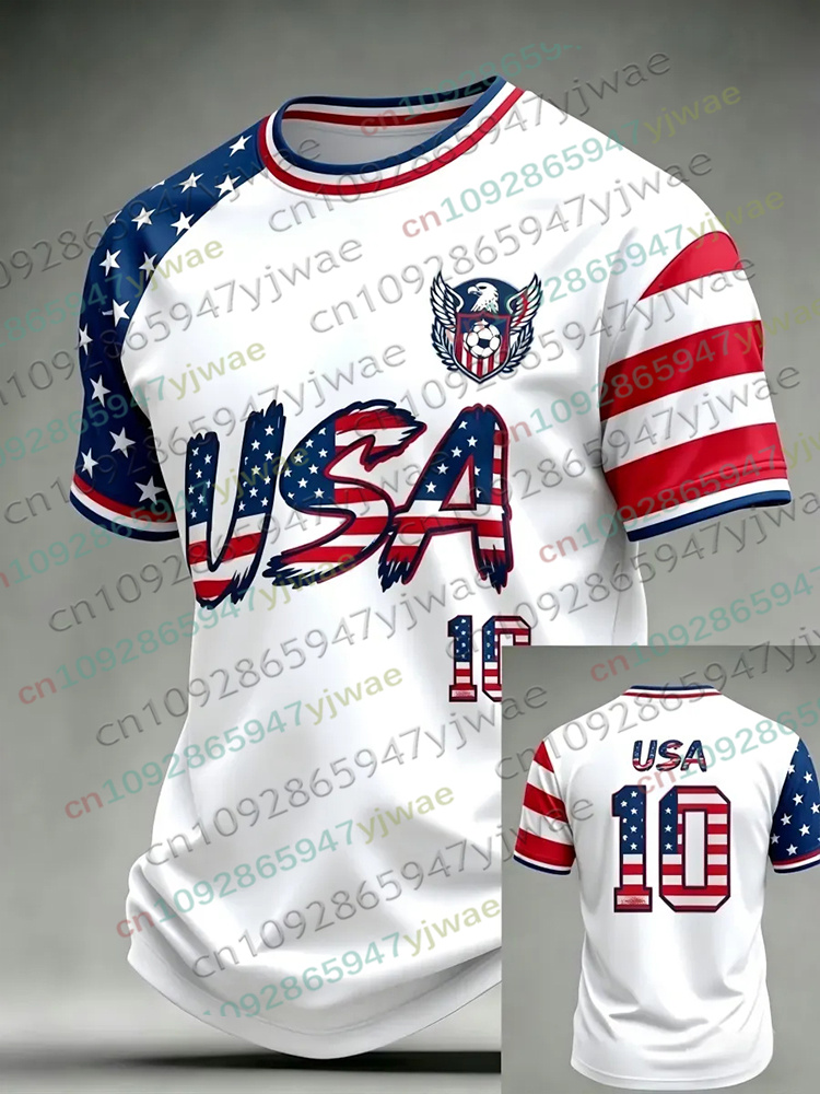 2026 USA Flag Soccer Jersey fo - огляд і ціна Street Fashion Usa