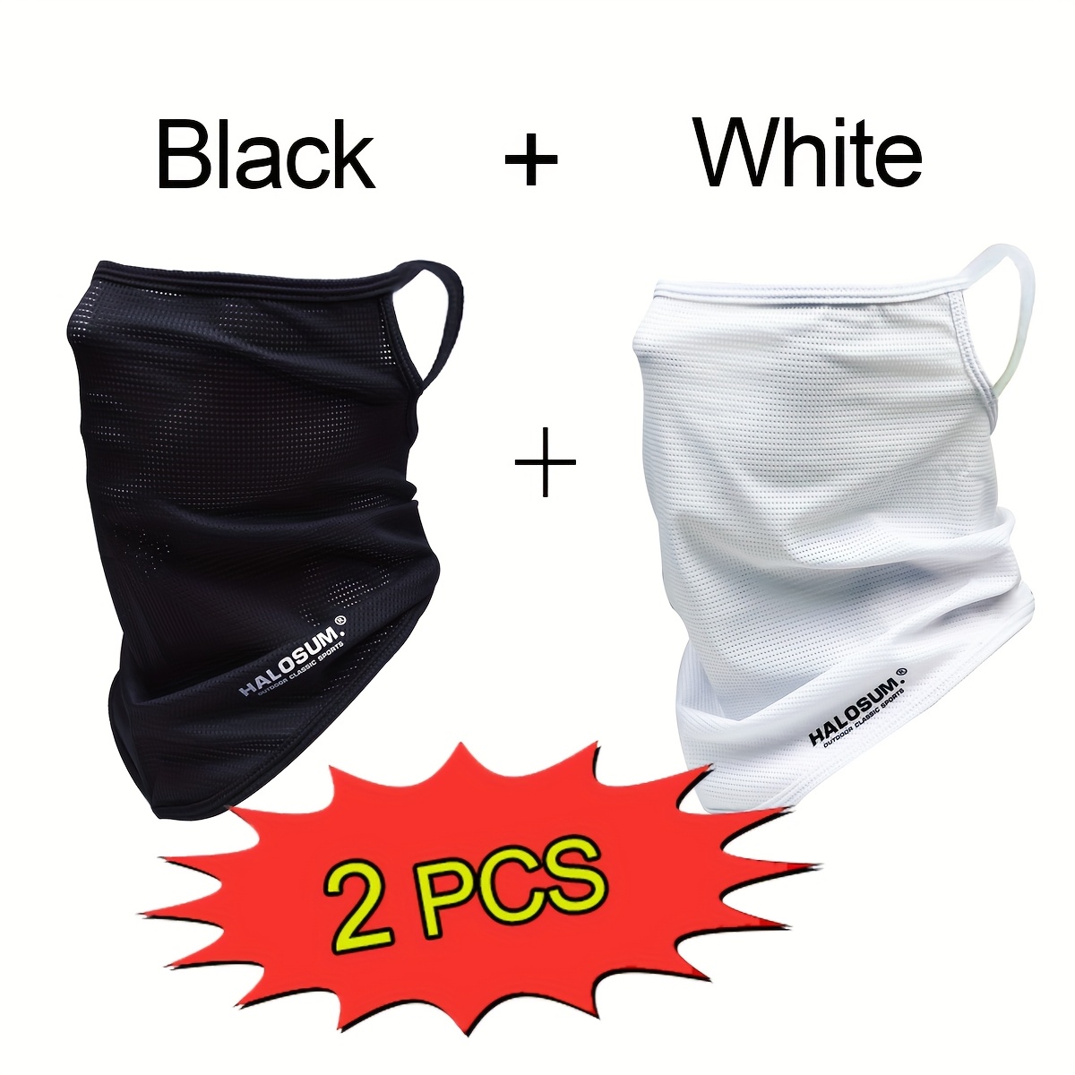 1/2Pcs Ice Silk Face Mask Brea - огляд і ціна Street Fashion Kids