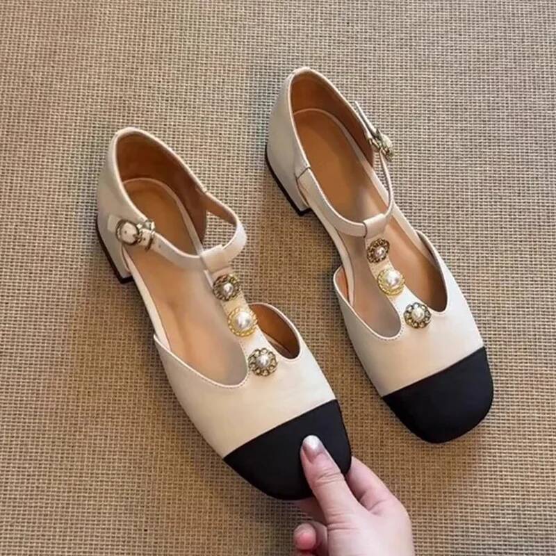 Women Square Toe Heeled Sandal - огляд і ціна Street Fashion Designer