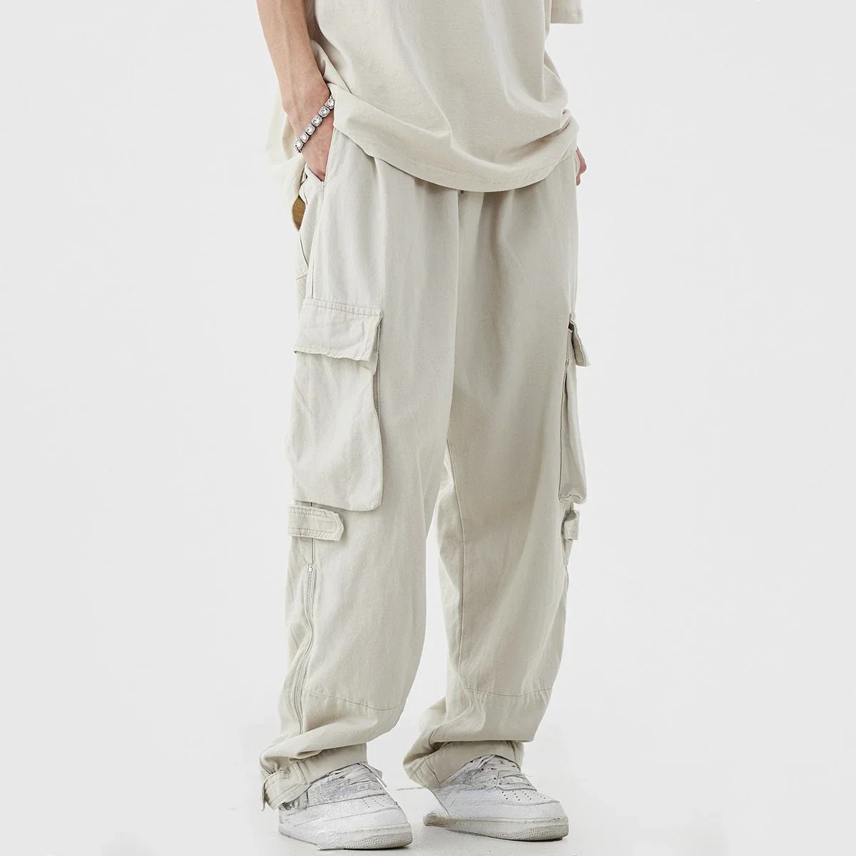 American Retro Multi-pocket Fa - огляд і ціна Street Fashion Brand