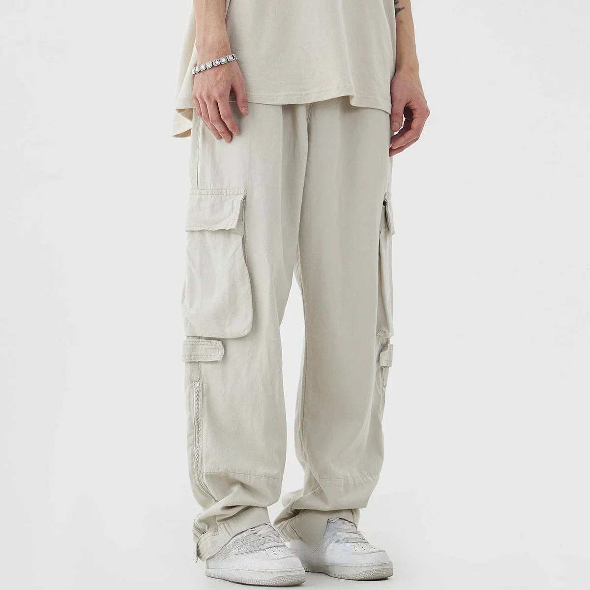 American Retro Multi-pocket Fa - огляд і ціна Street Fashion Brand