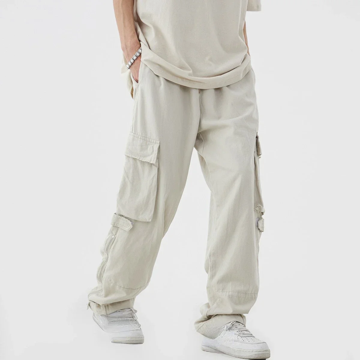 American Retro Multi-pocket Fa - огляд і ціна Street Fashion Brand