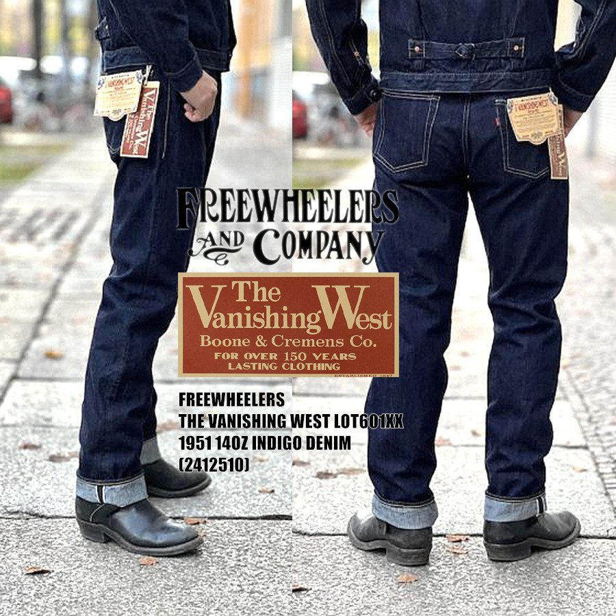 FREEWHEELERS 601XX 1951 five b - огляд і ціна Levis Jeans 501