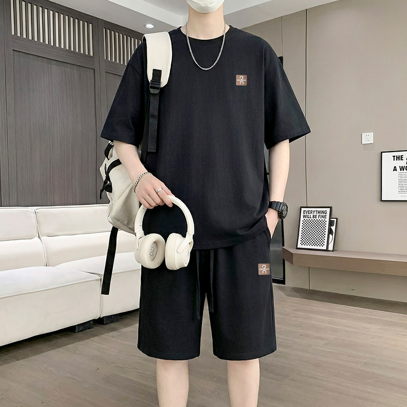 【T-Shirt + 5-Point Shorts】Men' - огляд і ціна Street Fashion Us