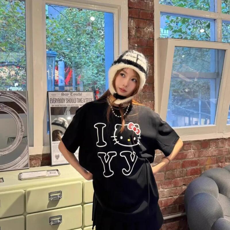 Short-Sleeved Sanrio Summer Pu - огляд і ціна Street Fashion Us